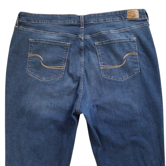 Levi's Cuffed Mid-Rise Capri Jeans Size 22 - Picture 7 of 11